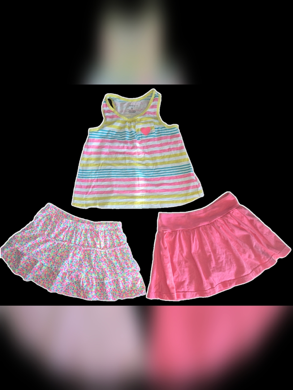 Size 6 Skorts and Tank Top Bundle